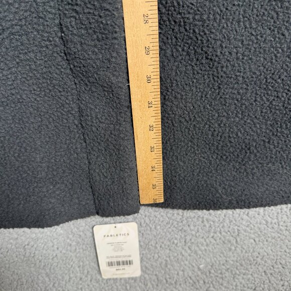 Fabletics Coat Womens Size XL Gray Lennon Fleece Relaxed Fit Cozy Pockets NEW - Picture 7 of 11